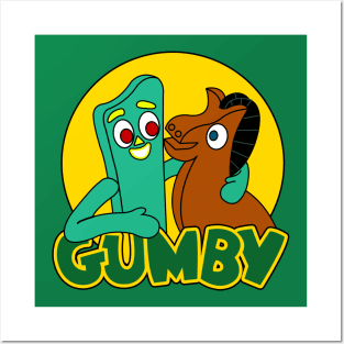 Cute Gumby and Pokey Posters and Art